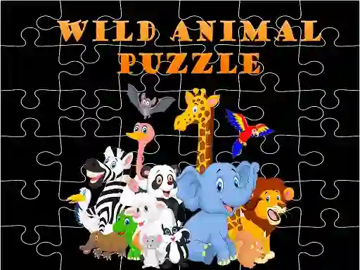 Permainan Wild Animals Puzzle secara online
