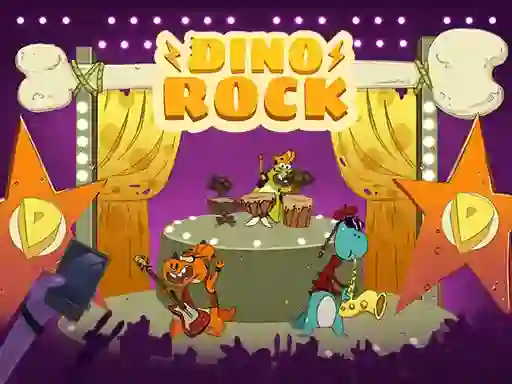 Permainan Dino Rock secara online