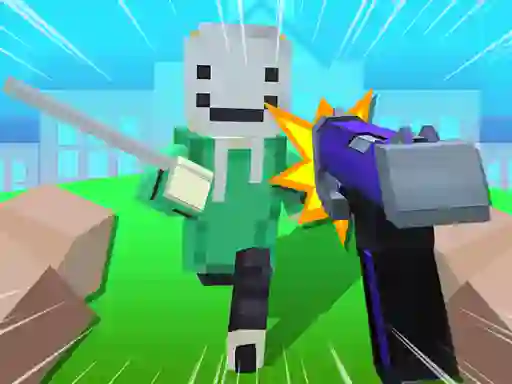 Permainan Block Craft 3D School secara online