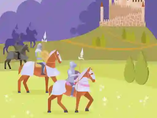 Permainan Medieval Knights Match 3 secara online