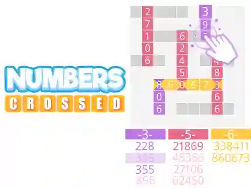 Permainan Numbers Crossed secara online