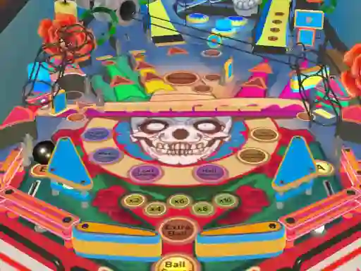 Permainan Pinball Simulator Day of Dead secara online
