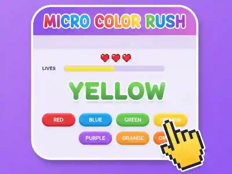 Permainan Micro Color Rush secara online