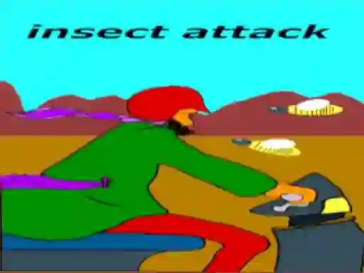 Permainan Insect Attack secara online