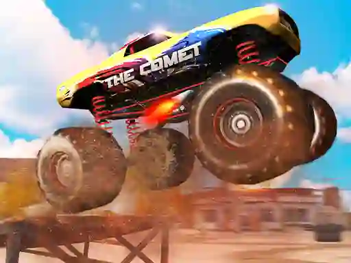 Permainan Monster Truck Stunt Racing secara online