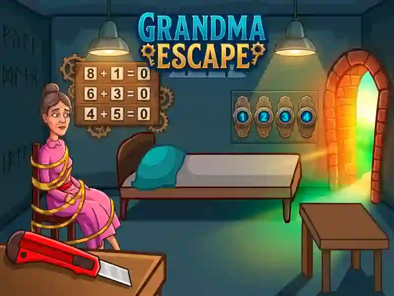 Permainan Grandma Escape secara online