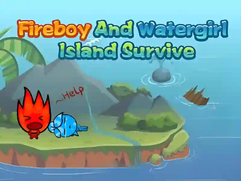Permainan Fireboy and Watergirl Island Survive secara online