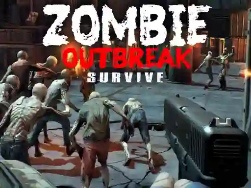 Permainan Zombie Outbreak Survive secara online
