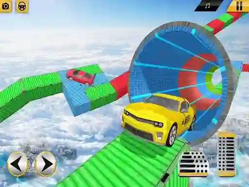 Permainan Impossible Car Driving 3d: Free Stunt secara online