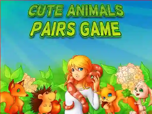 Permainan Cute Animals Pairs Game secara online