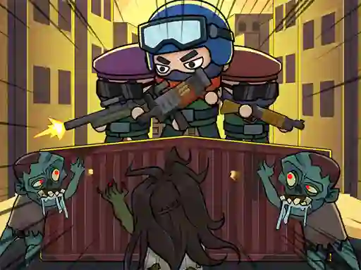 Permainan Zombie Idle Defense secara online