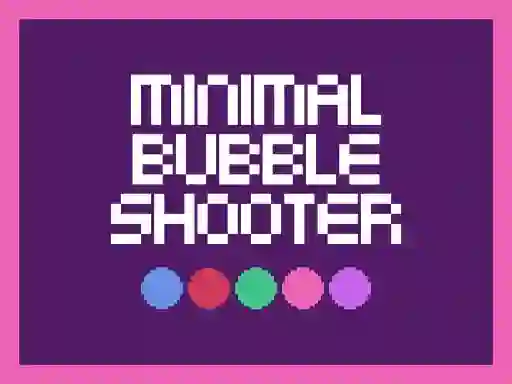 Permainan Minimal Bubble Shooter secara online