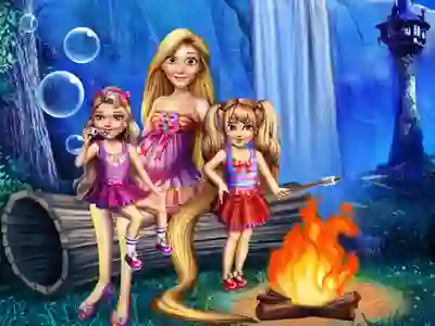 Permainan Gorgeous Twins Spring Camp secara online