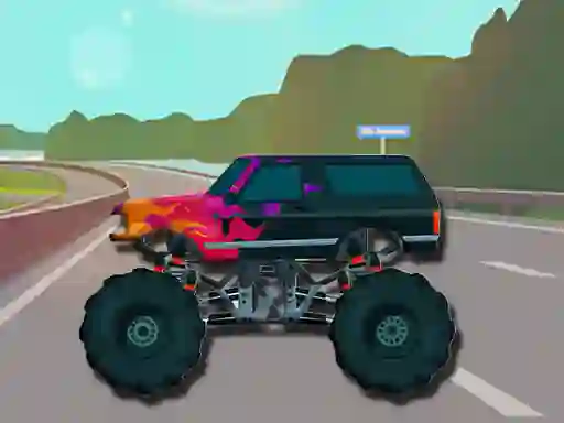Permainan Extreme Monster Trucks Memory secara online