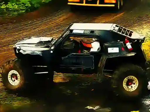 Permainan 4x4 Buggy Off-Road Puzzle secara online