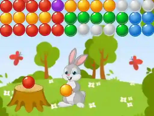 Permainan Bunny Bubble Shooter secara online