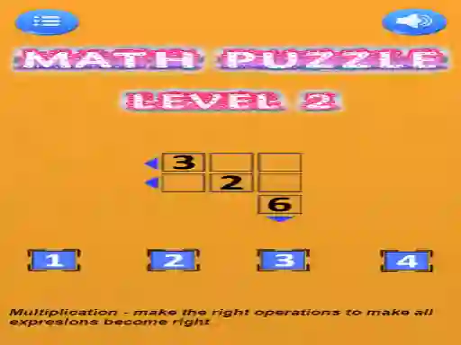 Permainan Math puzzle secara online