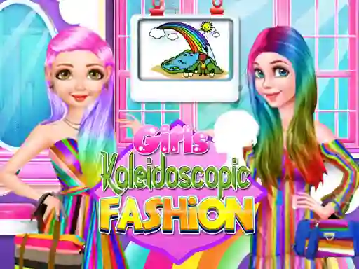 Permainan Girls Kaleidoscopic Fashion secara online
