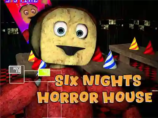 Permainan Six Nights at Horror House secara online