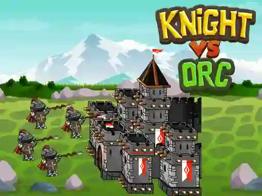 Permainan Knight Vs Orc secara online