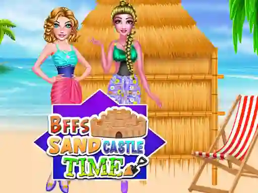Permainan BFFs Sand Castle Time secara online