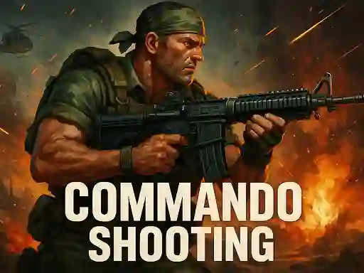 Permainan Commando Shooting secara online