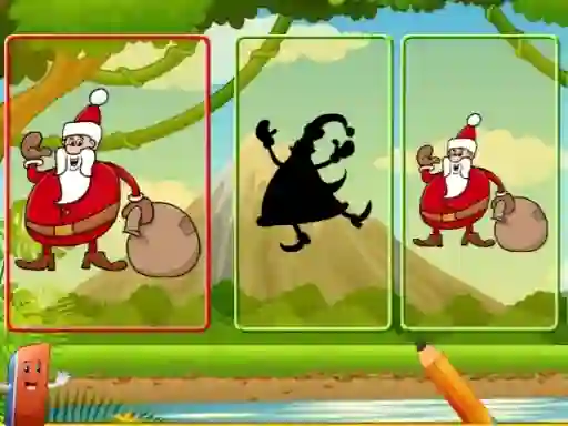 Permainan Santa Shadow Match secara online