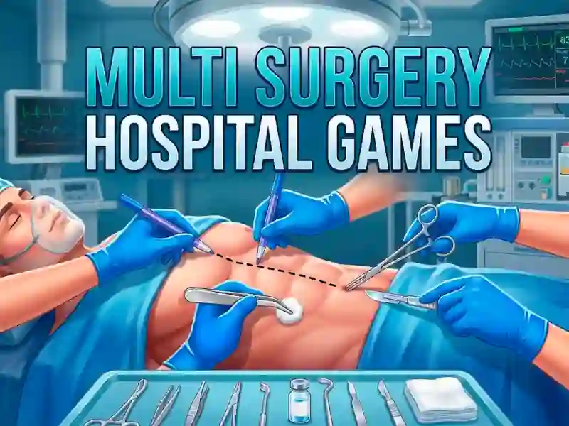 Permainan Multi Surgery Hospital Games secara online
