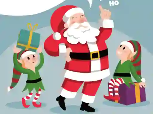 Permainan Santa Merry Xmas Puzzle secara online