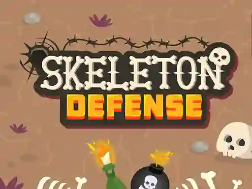 Permainan Skeleton Defense secara online