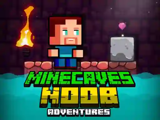 Permainan Minecaves Noob Adventure secara online