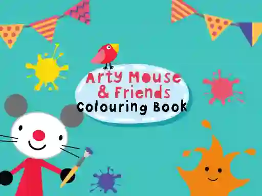 Permainan Arty Mouse & Friends Coloring Book secara online