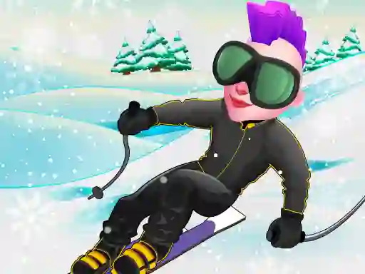 Permainan Snowcross Stunts secara online