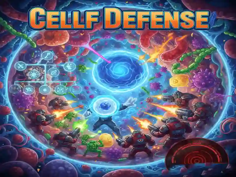 Permainan Cellf Defense secara online