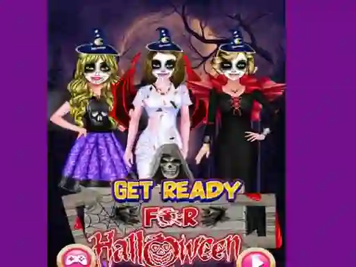 Permainan Get Ready For Halloween secara online