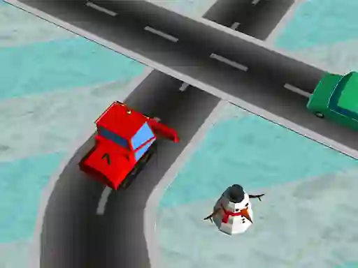 Permainan Traffic Run Christmas secara online