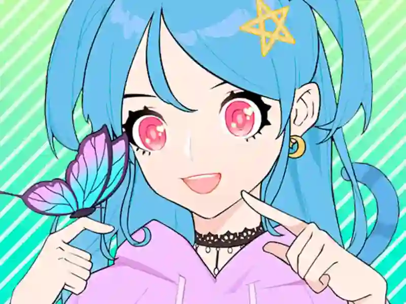Permainan Anime Avatar Design secara online