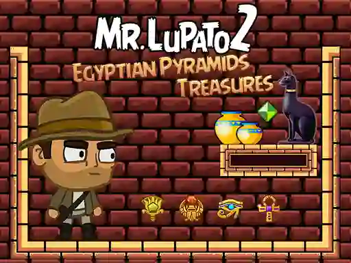 Permainan Mr Lupato 2: Egyptian Pyramids Treasures secara online