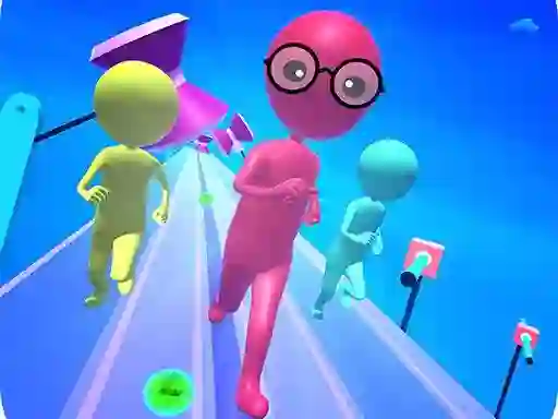 Permainan Fun Run Race 3d secara online