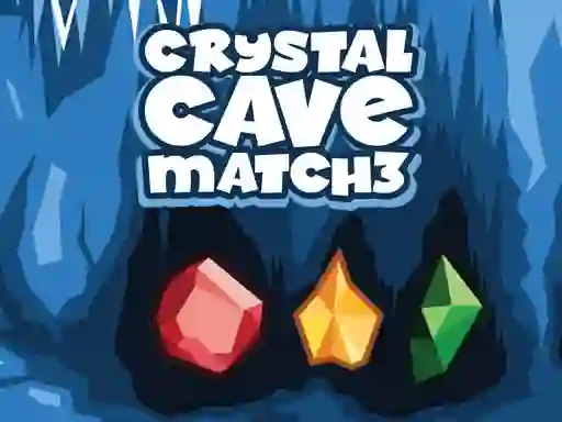 Permainan Crystal Cave Match 3 secara online