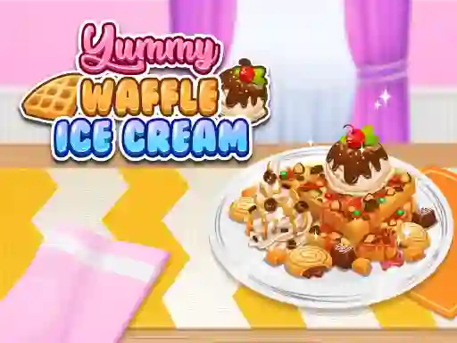 Permainan Yummy Waffle Ice Cream secara online