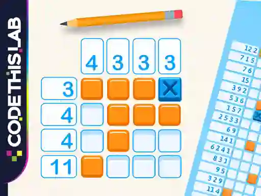 Permainan Classic Nonogram secara online