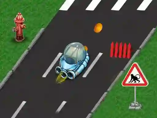 Permainan Rocket Race Highway secara online
