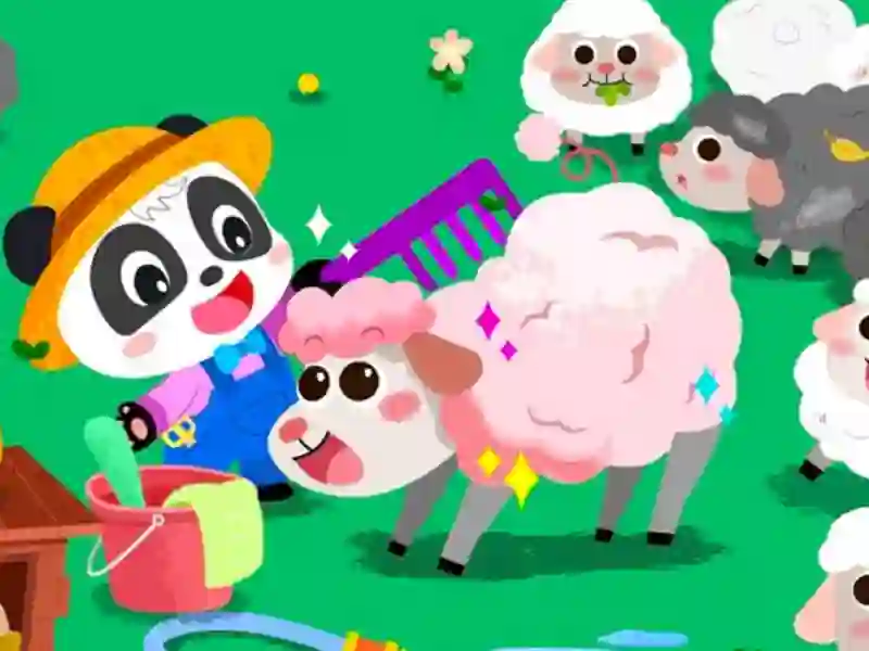 Permainan Baby Panda Animal Farm secara online