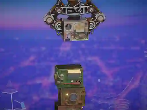 Permainan Steampunk Tower Builder secara online