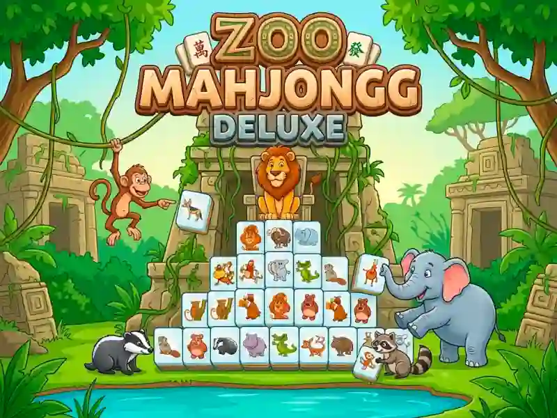 Permainan Zoo Mahjongg Deluxe secara online