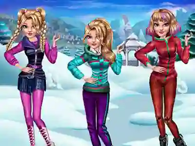 Permainan Winter Looks secara online