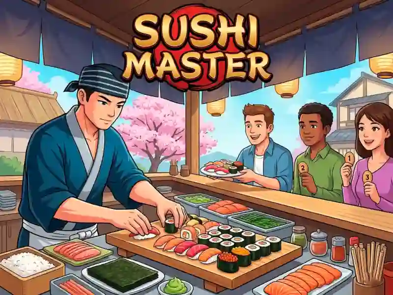 Permainan Sushi Master secara online