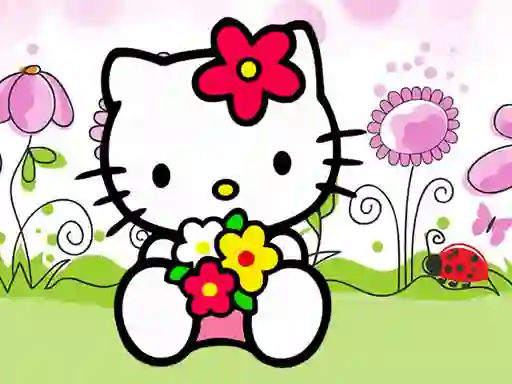 Permainan Hello Kitty Jigsaw secara online