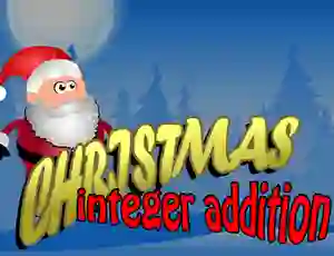 Permainan Christmas Integer Addition secara online